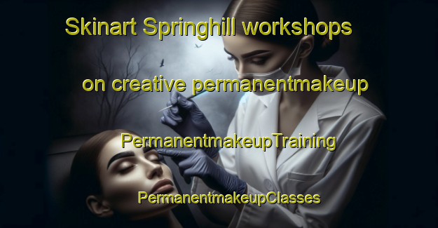 Skinart Springhill workshops on creative permanentmakeup | #PermanentmakeupTraining #PermanentmakeupClasses #SkinartTraining-United States