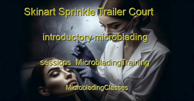 Skinart Sprinkle Trailer Court introductory microblading sessions | #MicrobladingTraining #MicrobladingClasses #SkinartTraining-United States