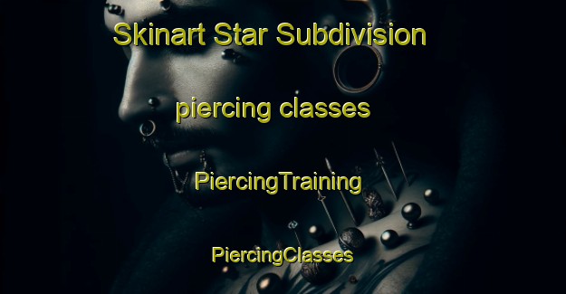 Skinart Star Subdivision piercing classes | #PiercingTraining #PiercingClasses #SkinartTraining-United States