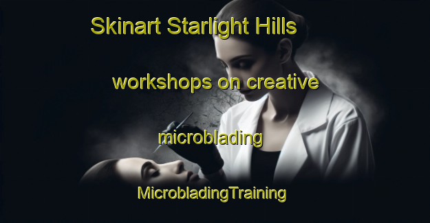 Skinart Starlight Hills workshops on creative microblading | #MicrobladingTraining #MicrobladingClasses #SkinartTraining-United States