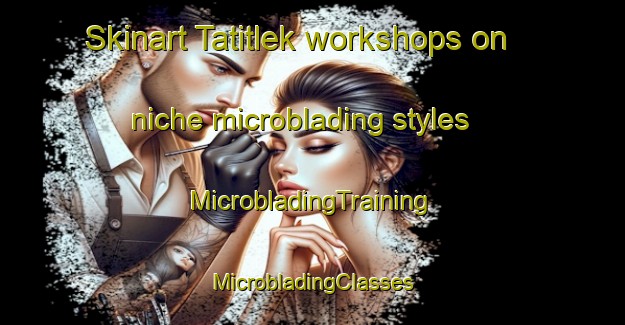 Skinart Tatitlek workshops on niche microblading styles | #MicrobladingTraining #MicrobladingClasses #SkinartTraining-United States