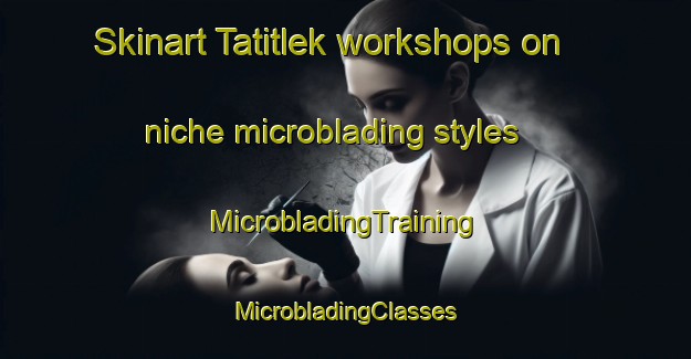 Skinart Tatitlek workshops on niche microblading styles | #MicrobladingTraining #MicrobladingClasses #SkinartTraining-United States