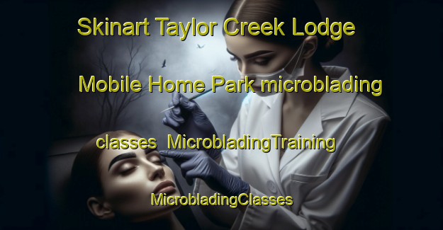 Skinart Taylor Creek Lodge Mobile Home Park microblading classes | #MicrobladingTraining #MicrobladingClasses #SkinartTraining-United States