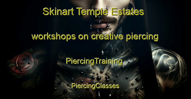 Skinart Temple Estates workshops on creative piercing | #PiercingTraining #PiercingClasses #SkinartTraining-United States