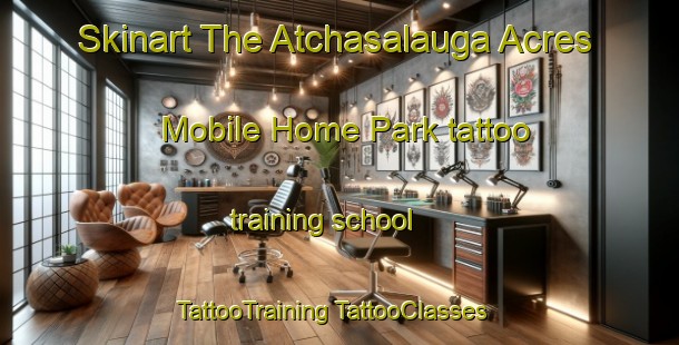 Skinart The Atchasalauga Acres Mobile Home Park tattoo training school | #TattooTraining #TattooClasses #SkinartTraining-United States