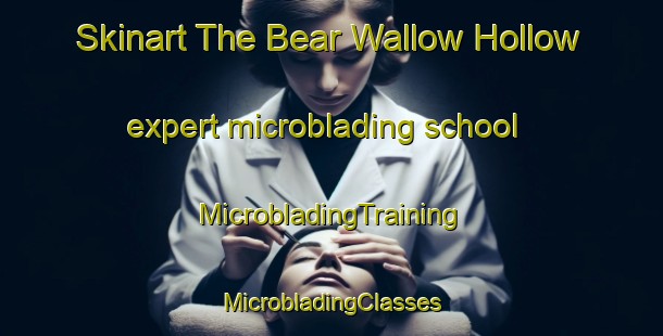 Skinart The Bear Wallow Hollow expert microblading school | #MicrobladingTraining #MicrobladingClasses #SkinartTraining-United States