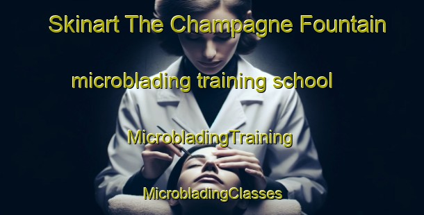 Skinart The Champagne Fountain microblading training school | #MicrobladingTraining #MicrobladingClasses #SkinartTraining-United States