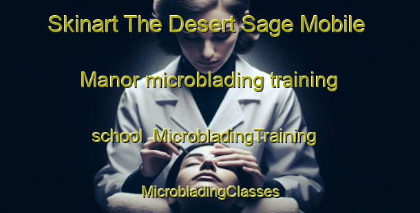 Skinart The Desert Sage Mobile Manor microblading training school | #MicrobladingTraining #MicrobladingClasses #SkinartTraining-United States