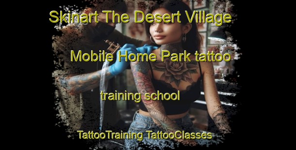 Skinart The Desert Village Mobile Home Park tattoo training school | #TattooTraining #TattooClasses #SkinartTraining-United States