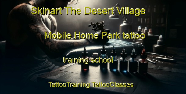 Skinart The Desert Village Mobile Home Park tattoo training school | #TattooTraining #TattooClasses #SkinartTraining-United States