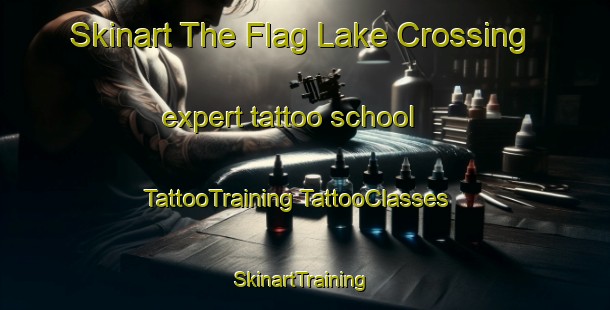 Skinart The Flag Lake Crossing expert tattoo school | #TattooTraining #TattooClasses #SkinartTraining-United States