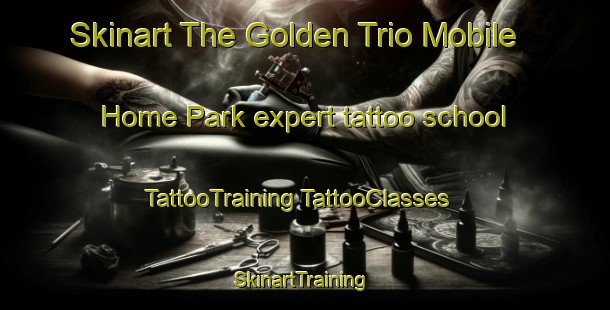 Skinart The Golden Trio Mobile Home Park expert tattoo school | #TattooTraining #TattooClasses #SkinartTraining-United States