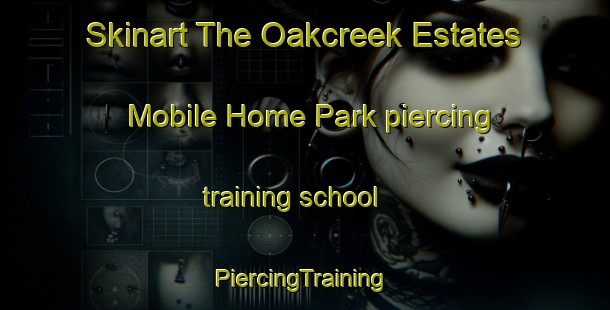 Skinart The Oakcreek Estates Mobile Home Park piercing training school | #PiercingTraining #PiercingClasses #SkinartTraining-United States