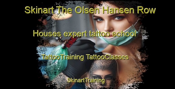 Skinart The Olsen Hansen Row Houses expert tattoo school | #TattooTraining #TattooClasses #SkinartTraining-United States