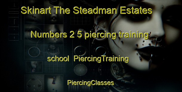 Skinart The Steadman Estates   Numbers 2 5 piercing training school | #PiercingTraining #PiercingClasses #SkinartTraining-United States