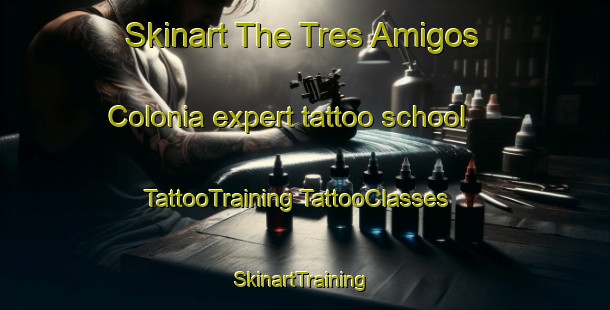 Skinart The Tres Amigos Colonia expert tattoo school | #TattooTraining #TattooClasses #SkinartTraining-United States