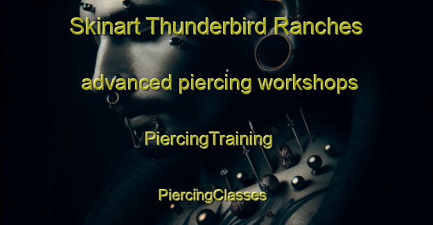 Skinart Thunderbird Ranches advanced piercing workshops | PiercingTraining | PiercingClasses | SkinartTraining-United States