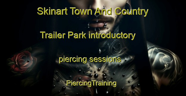 Skinart Town And Country Trailer Park introductory piercing sessions | #PiercingTraining #PiercingClasses #SkinartTraining-United States