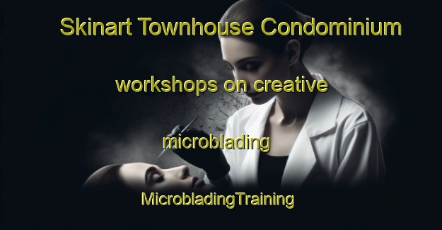 Skinart Townhouse Condominium workshops on creative microblading | #MicrobladingTraining #MicrobladingClasses #SkinartTraining-United States