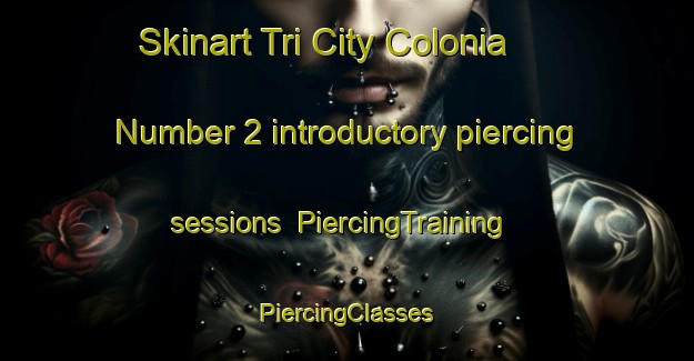 Skinart Tri City Colonia Number 2 introductory piercing sessions | #PiercingTraining #PiercingClasses #SkinartTraining-United States