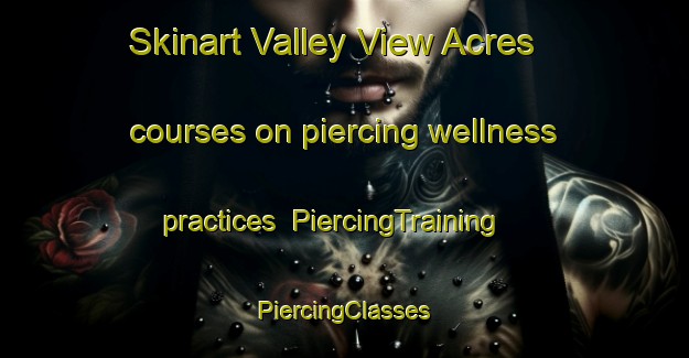 Skinart Valley View Acres courses on piercing wellness practices | #PiercingTraining #PiercingClasses #SkinartTraining-United States