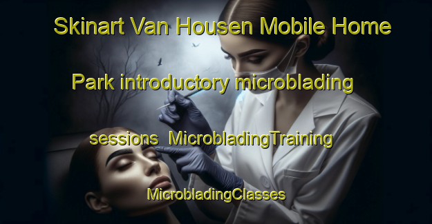 Skinart Van Housen Mobile Home Park introductory microblading sessions | #MicrobladingTraining #MicrobladingClasses #SkinartTraining-United States