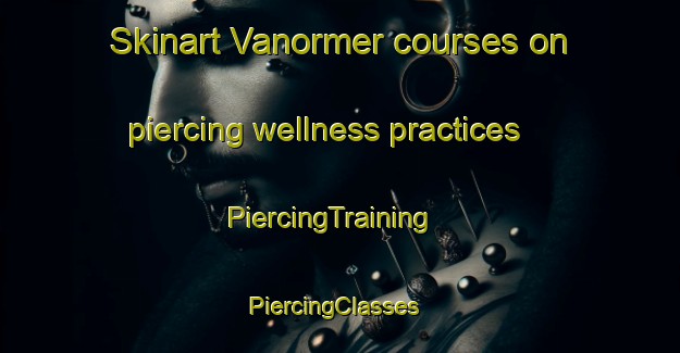 Skinart Vanormer courses on piercing wellness practices | PiercingTraining | PiercingClasses | SkinartTraining-United States
