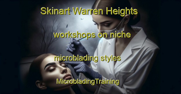 Skinart Warren Heights workshops on niche microblading styles | MicrobladingTraining | MicrobladingClasses | SkinartTraining-United States