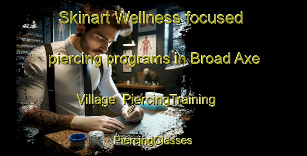 Skinart Wellness-focused piercing programs in Broad Axe Village | #PiercingTraining #PiercingClasses #SkinartTraining-United States