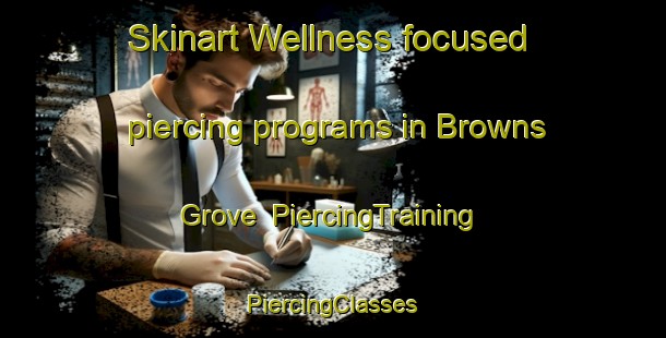 Skinart Wellness-focused piercing programs in Browns Grove | #PiercingTraining #PiercingClasses #SkinartTraining-United States