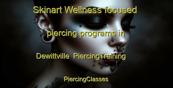 Skinart Wellness-focused piercing programs in Dewittville | #PiercingTraining #PiercingClasses #SkinartTraining-United States