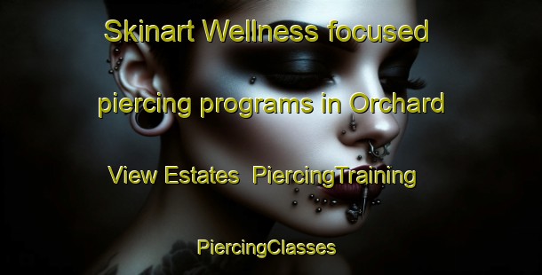 Skinart Wellness-focused piercing programs in Orchard View Estates | PiercingTraining | PiercingClasses | SkinartTraining-United States