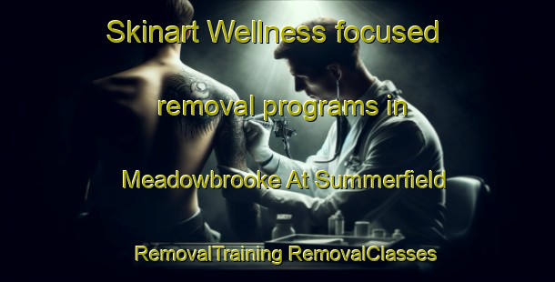 Skinart Wellness-focused removal programs in Meadowbrooke At Summerfield | #RemovalTraining #RemovalClasses #SkinartTraining-United States