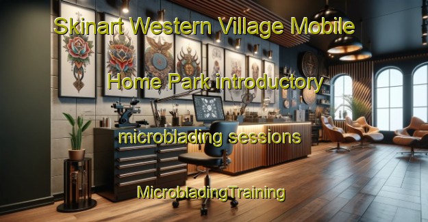 Skinart Western Village Mobile Home Park introductory microblading sessions | #MicrobladingTraining #MicrobladingClasses #SkinartTraining-United States