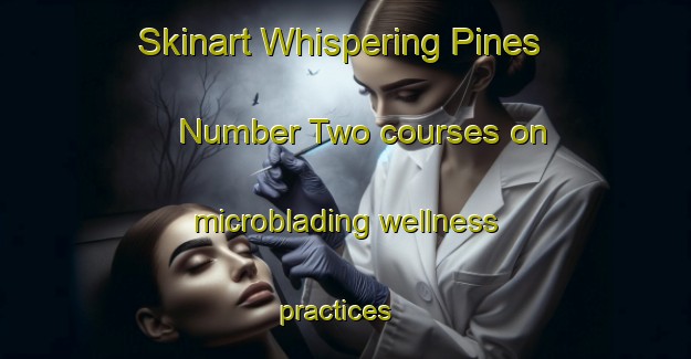 Skinart Whispering Pines Number Two courses on microblading wellness practices | #MicrobladingTraining #MicrobladingClasses #SkinartTraining-United States