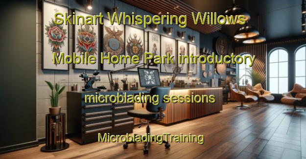 Skinart Whispering Willows Mobile Home Park introductory microblading sessions | #MicrobladingTraining #MicrobladingClasses #SkinartTraining-United States