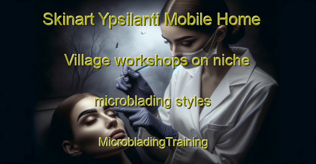 Skinart Ypsilanti Mobile Home Village workshops on niche microblading styles | MicrobladingTraining | MicrobladingClasses | SkinartTraining-United States